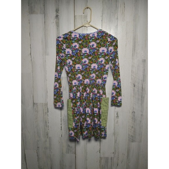 MATILDA JANE 435 TWEEN GIRLS  BEAUTIFUL  FLORAL LONG SLEEVE  DRESS GIRLS  10 - Picture 6 of 6